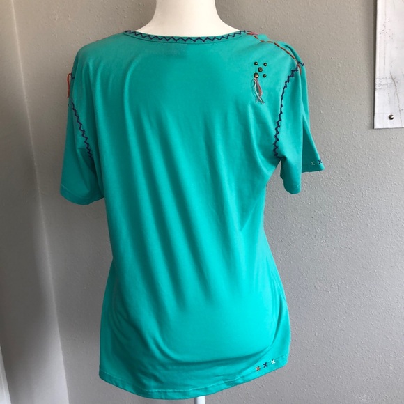 Turquoise T-Shirt - Picture 2 of 6